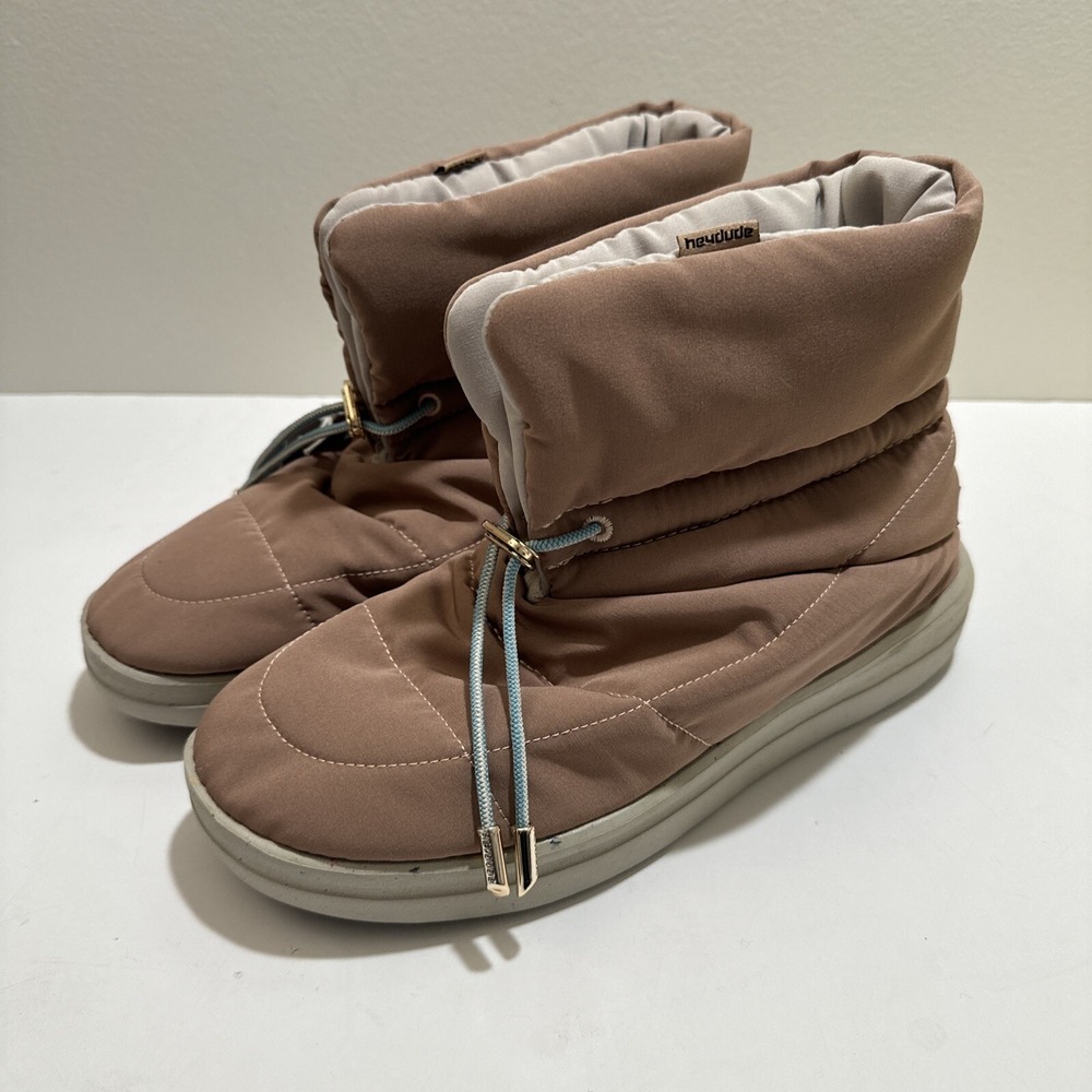 Hey Dude Woman's Size 10 Margot Eco Bootie Boot‎ Antique Rose Water Resistant